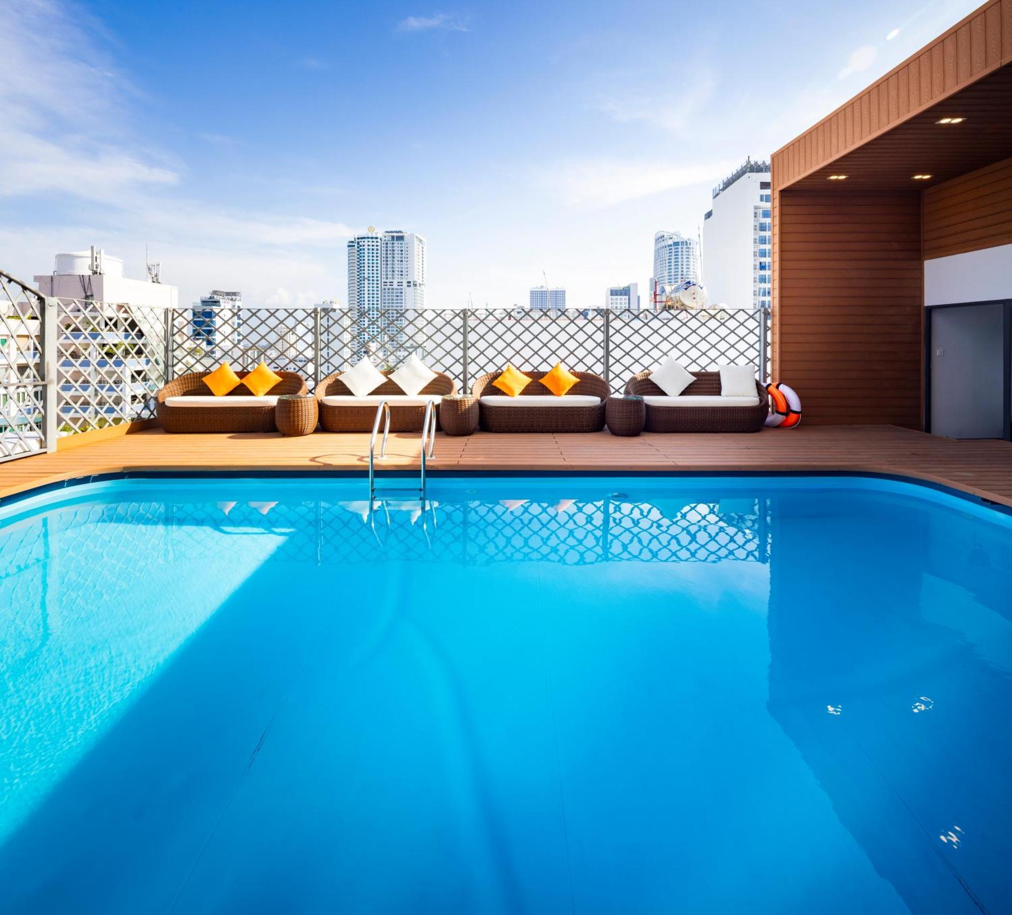 Navy Hotel Nha Trang Bagian luar foto