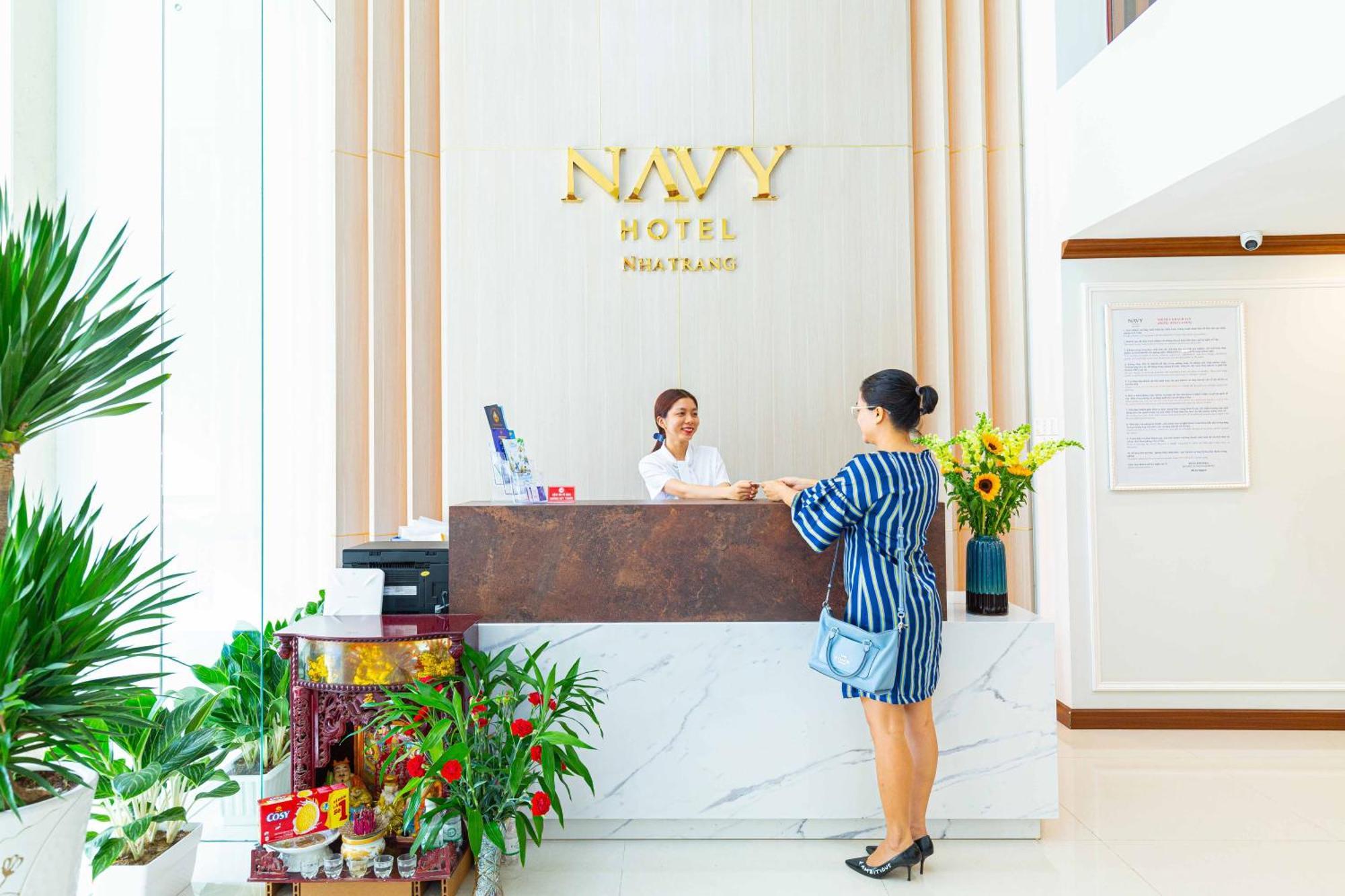 Navy Hotel Nha Trang Bagian luar foto